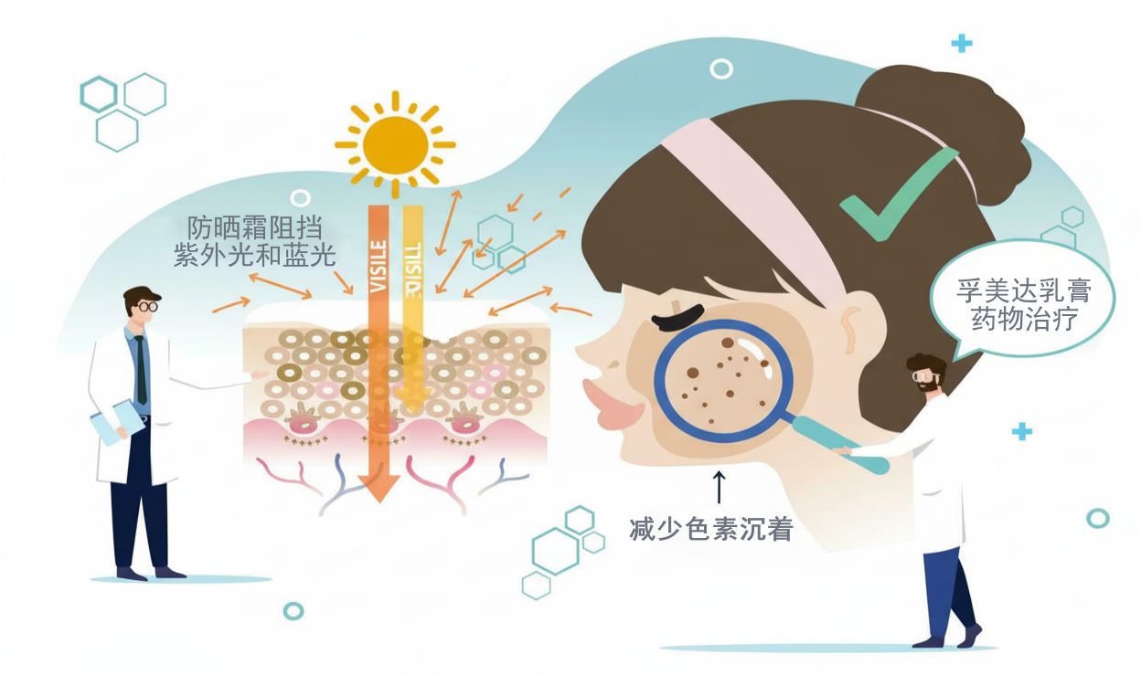 黄褐斑治疗期间用哪种防晒霜更好？